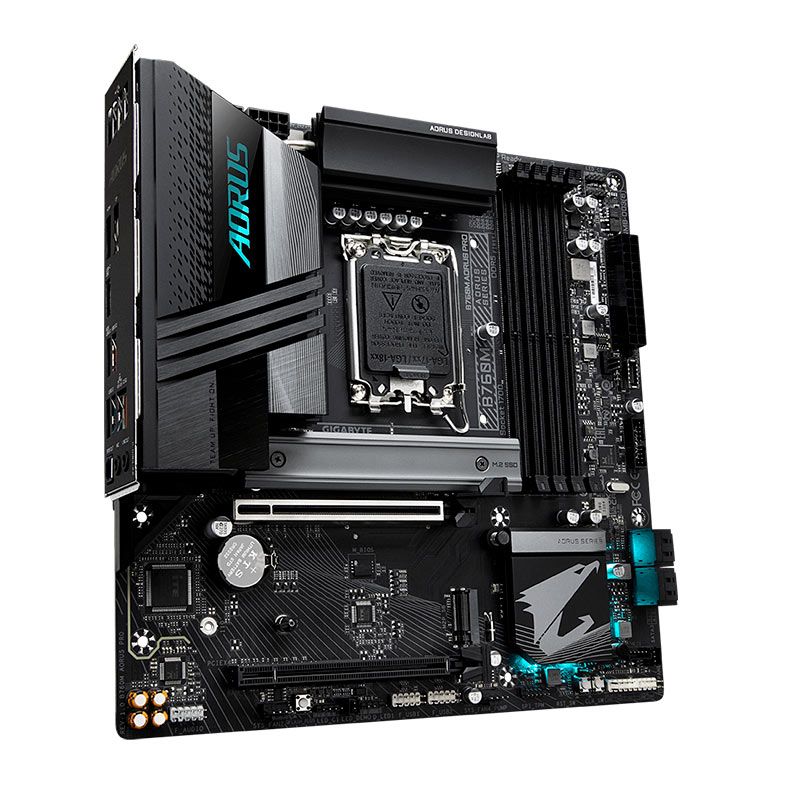 Placa Mae Gigabyte B760M Aorus Pro, DDR5, Socket LGA 1700, M-ATX, Chipset Intel B760, B760M-AORUS-PRO