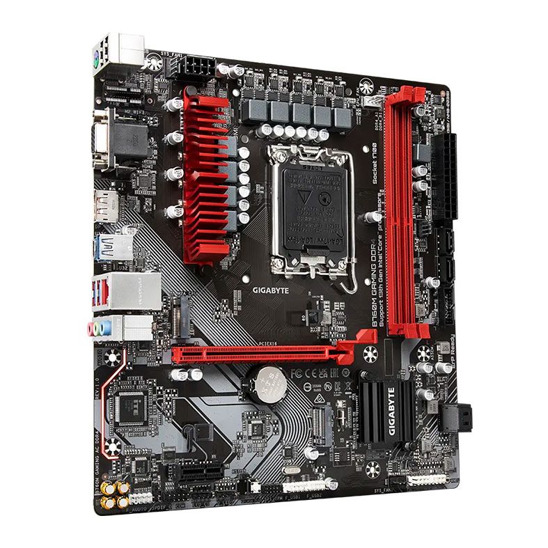Placa Mae Gigabyte B760M Gaming DDR4, LGA 1700, M-ATX, Chipset Intel B760, B760M-GAMING-DDR4