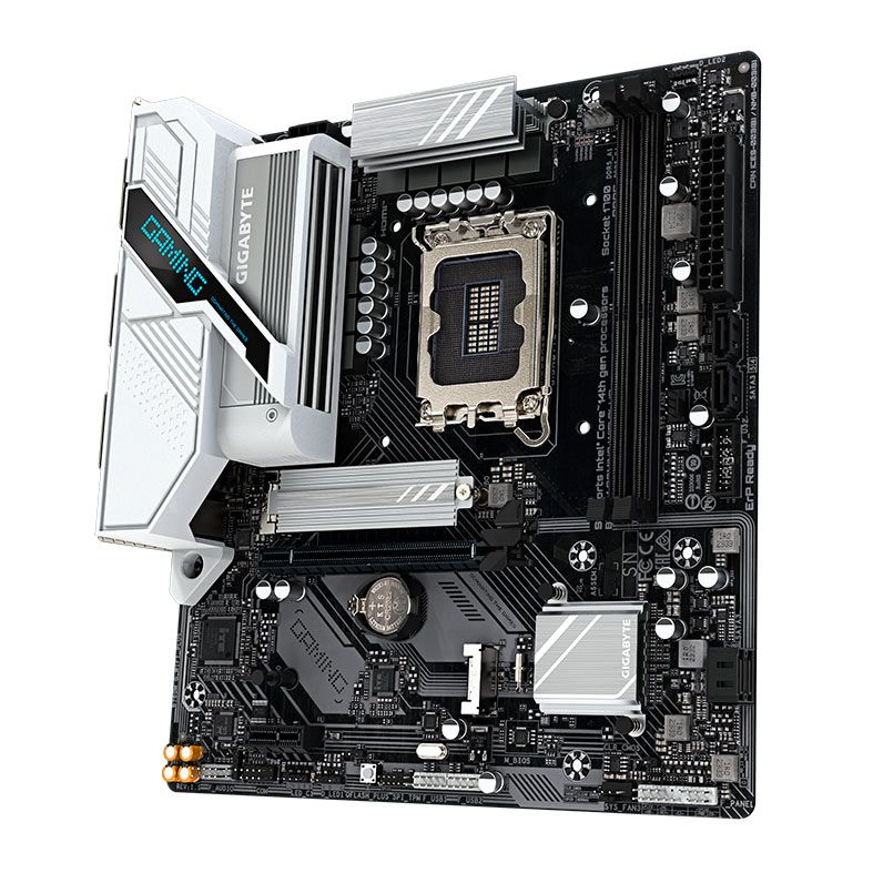 Placa Mae Gigabyte B760M Gaming Wifi Plus, DDR5, Socket LGA 1700, ATX, Chipset Intel B760, B760M-GAMING-WIFI-PLUS