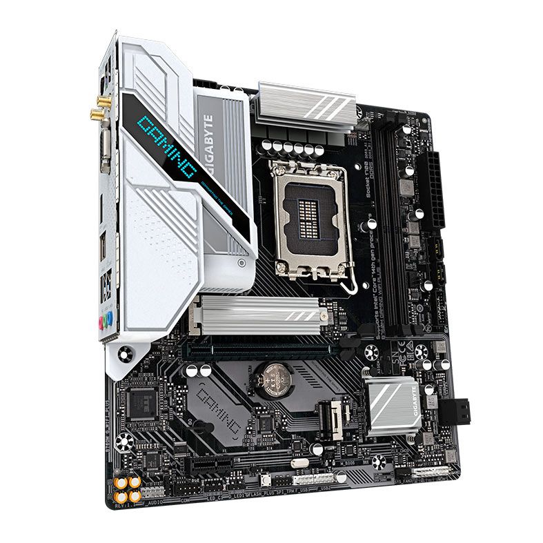 Placa Mae Gigabyte B760M Gaming Wifi Plus, DDR5, Socket LGA 1700, ATX, Chipset Intel B760, B760M-GAMING-WIFI-PLUS