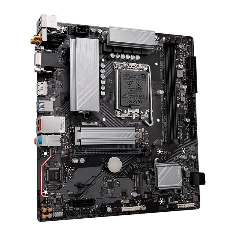 Placa Mae Gigabyte B760M Gaming Wifi, DDR5, LGA 1700, M-ATX, Chipset Intel B760, B760M-GAMING-WIFI