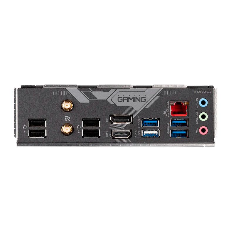 Placa Mae Gigabyte B760M Gaming X AX, WiFi, DDR5, LGA 1700, M-ATX, Chipset Intel B760, B760M-GAMING-X-AX