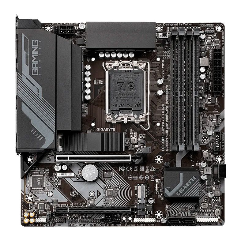 Placa Mae Gigabyte B760M Gaming X, DDR4, Socket LGA 1700, M-ATX, Chipset Intel B760, B760M-GAMING-X