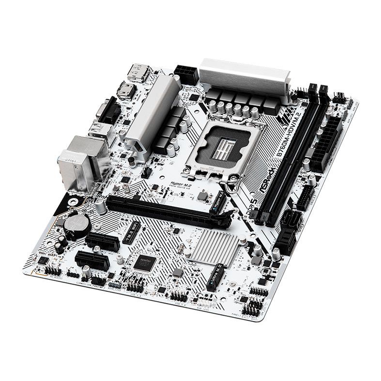 Placa Mae AsRock B760M-HDV/M.2, DDR5, LGA 1700, M-ATX, Chipset Intel B760, B760M-HDV/M.2