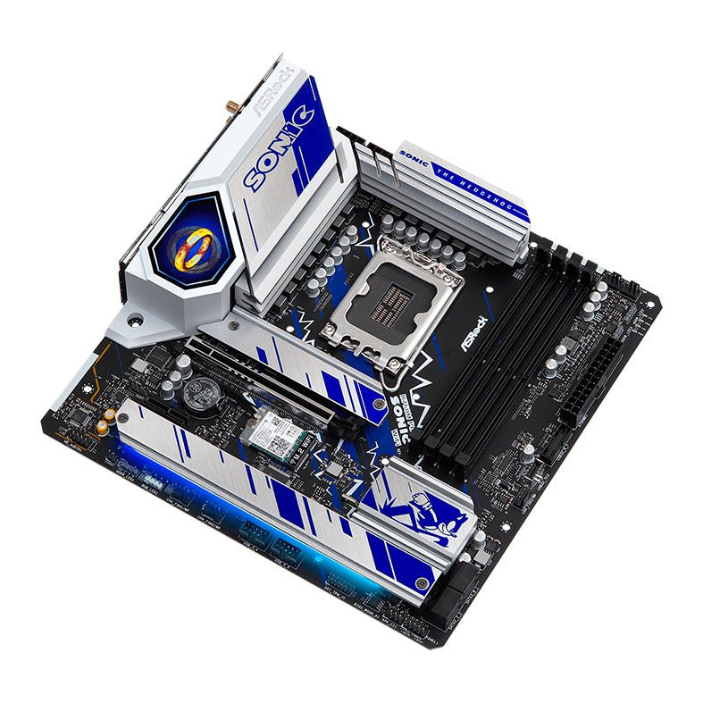 Placa Mae AsRock B760M PG SONIC WiFi, DDR5, LGA 1700, M-ATX, Chipset Intel B760, B760M-PG-SONIC-WIFI