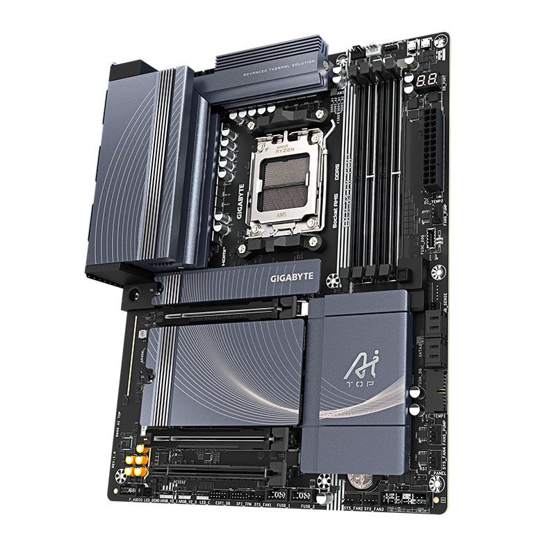 Placa Mae Gigabyte B850 AI TOP, DDR5, Socket AMD AM5, ATX, Chipset AMD B850, B850-AI-TOP