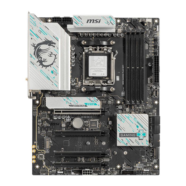 Placa Mae MSI B850 Gaming Plus WiFi, DDR5, Socket AMD AM5, ATX, Chipset AMD B850, B850-GAMING-PLUS-WIFI
