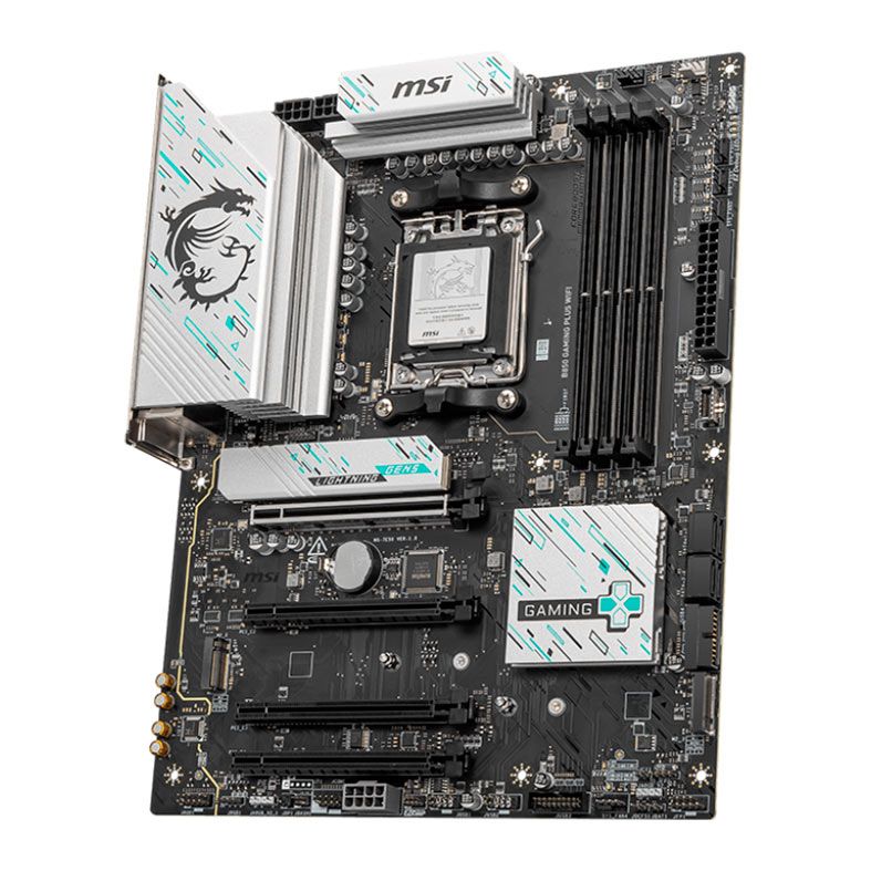 Placa Mae MSI B850 Gaming Plus WiFi, DDR5, Socket AMD AM5, ATX, Chipset AMD B850, B850-GAMING-PLUS-WIFI