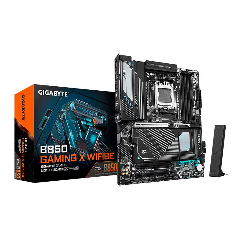 Placa Mae Gigabyte B850 Gaming X WIFI6E, DDR5, Socket AMD AM5, ATX, Chipset AMD B850, B850-GAMING-X-WIFI6E