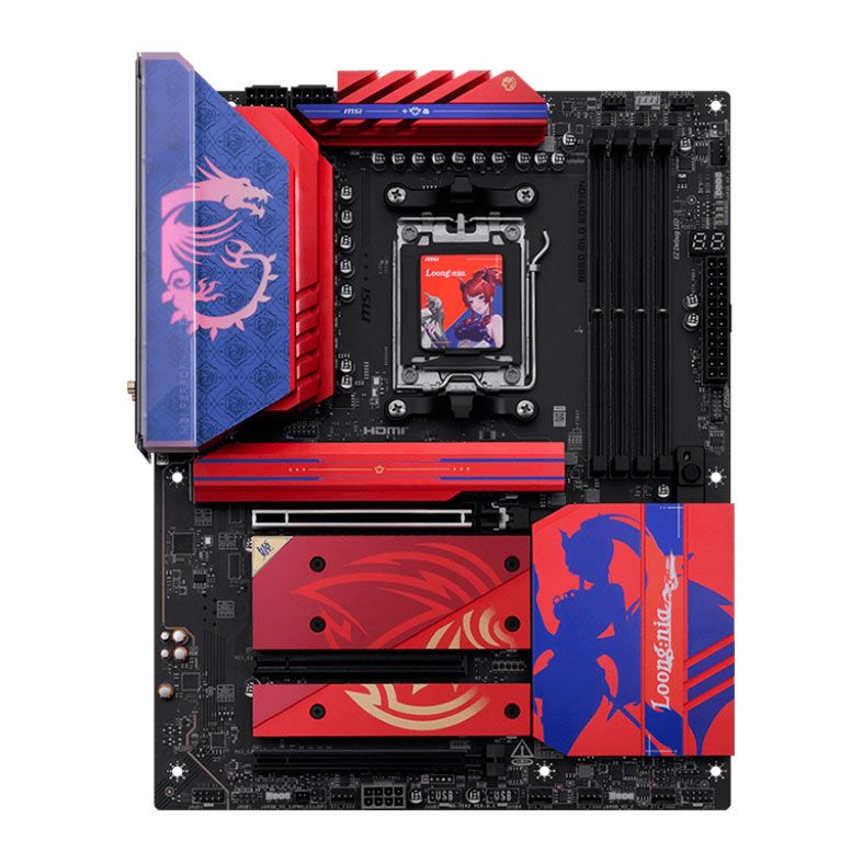 Imagem da placa mãe B850