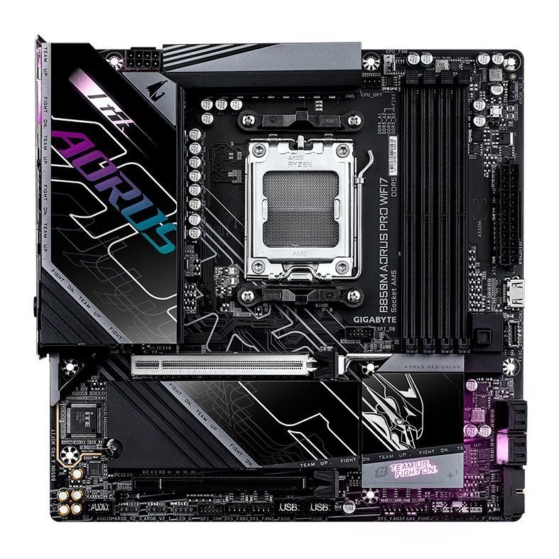 Placa Mae Gigabyte B850M Aorus Pro Wifi7, DDR5, Socket AMD AM5, M-ATX, Chipset AMD B850, B850M-A-PRO-WIFI7