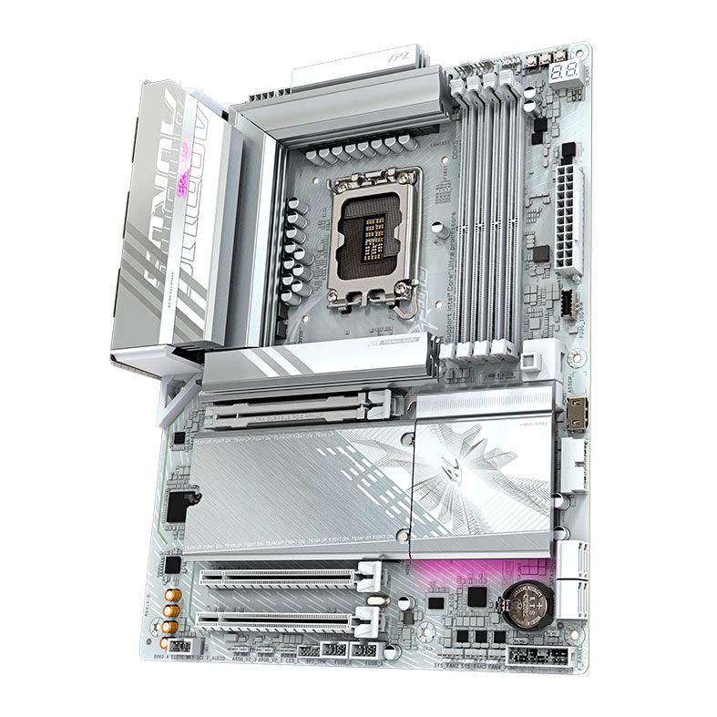 OPENBOX Placa Mae Gigabyte B860 Aorus Elite WIFI7 Ice, DDR5, LGA1851, ATX, Chipset Intel B860, B860-A-ELITE-WIFI7-ICE