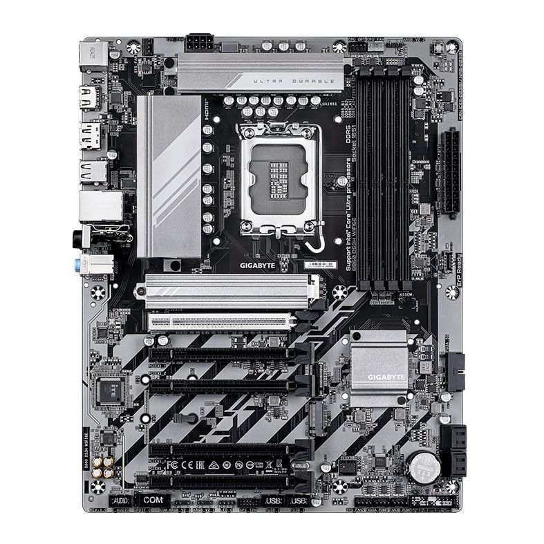 Placa Mae Gigabyte B860 DS3H WIFI6E, DDR5, LGA1851, ATX, Chipset Intel B860, B860-DS3H-WIFI6E