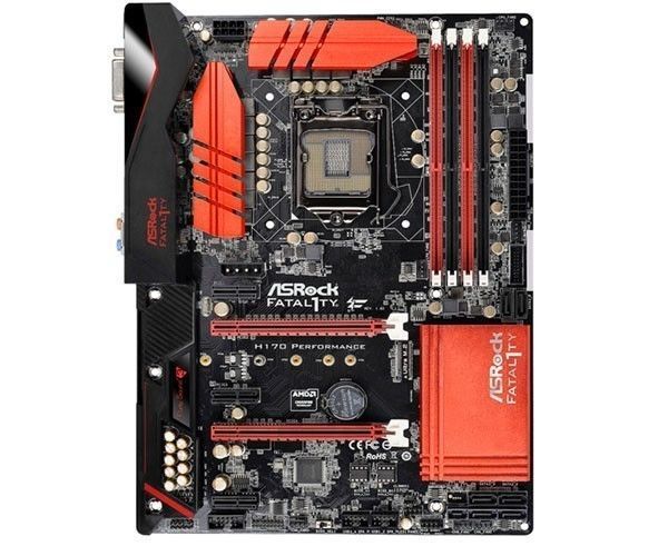 Placa Mãe ASRock Fatal1ty Intel H170 Performance LGA1151 ATX