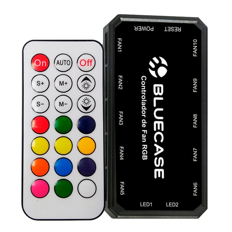 Controladora de Fan Bluecase BCF-03 RGB, BCF03CASE