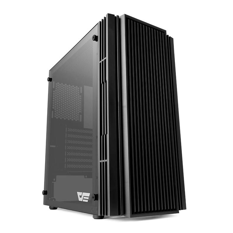 Gabinete Gamer Aigo DarkFlash BF3 Preto Lateral Vidro Standard, BF3 STANDARD