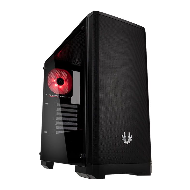 Gabinete Gamer BitFenix Nova Mesh TG 4ARGB, Mid Tower, Lateral de Vidro, Preto, BFC-NVM-300-KKGSK-RP