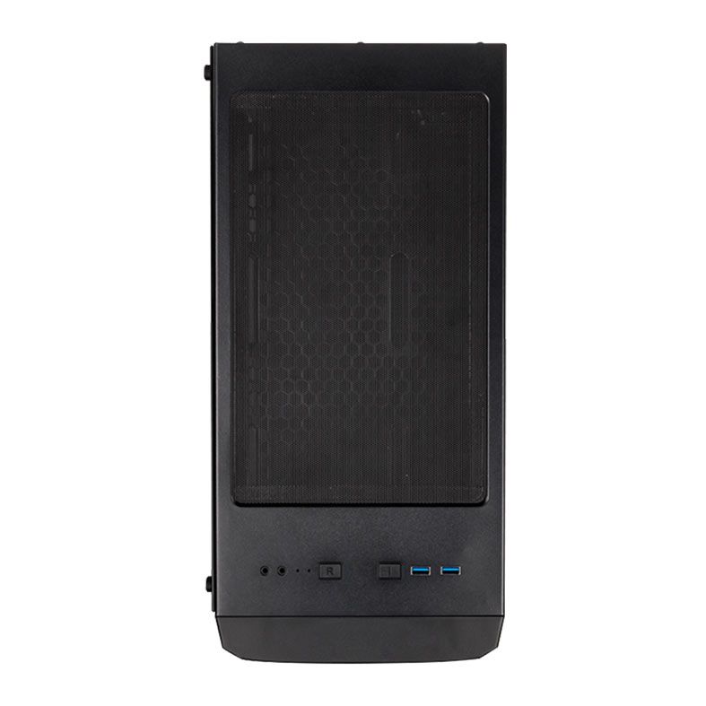 Gabinete Gamer BitFenix Nova Mesh TG 4ARGB, Mid Tower, Lateral de Vidro, Preto, BFC-NVM-300-KKGSK-RP