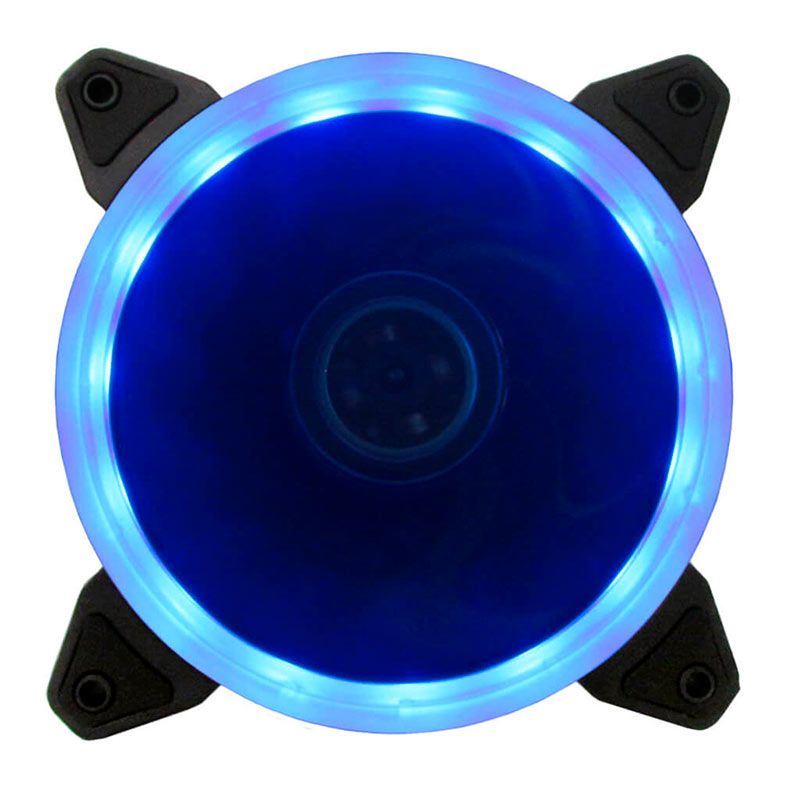 Ventoinha BlueCase BFR-05B, LED Azul, 120mm, BFR05BXCASE
