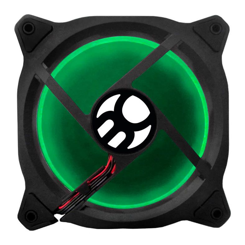 Ventoinha BlueCase BFR-05G, Led Verde, 120mm, BFR05GXCASE