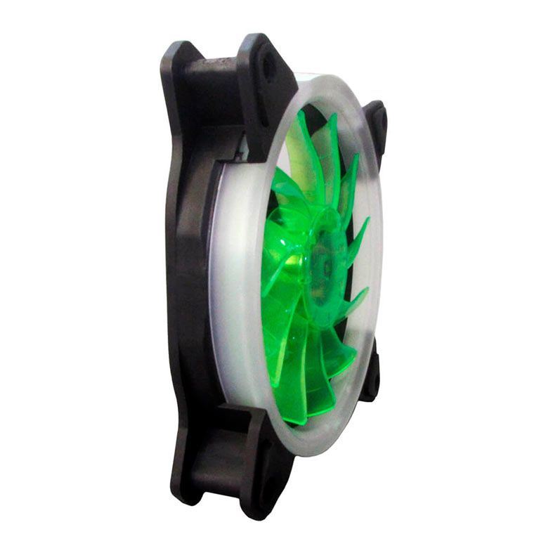 Ventoinha BlueCase BFR-05G, Led Verde, 120mm, BFR05GXCASE