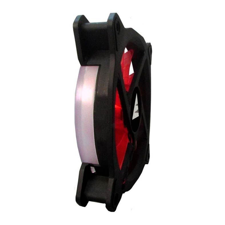 Ventoinha BlueCase Ring 120mm LED Vermelho, BFR05RXCASE