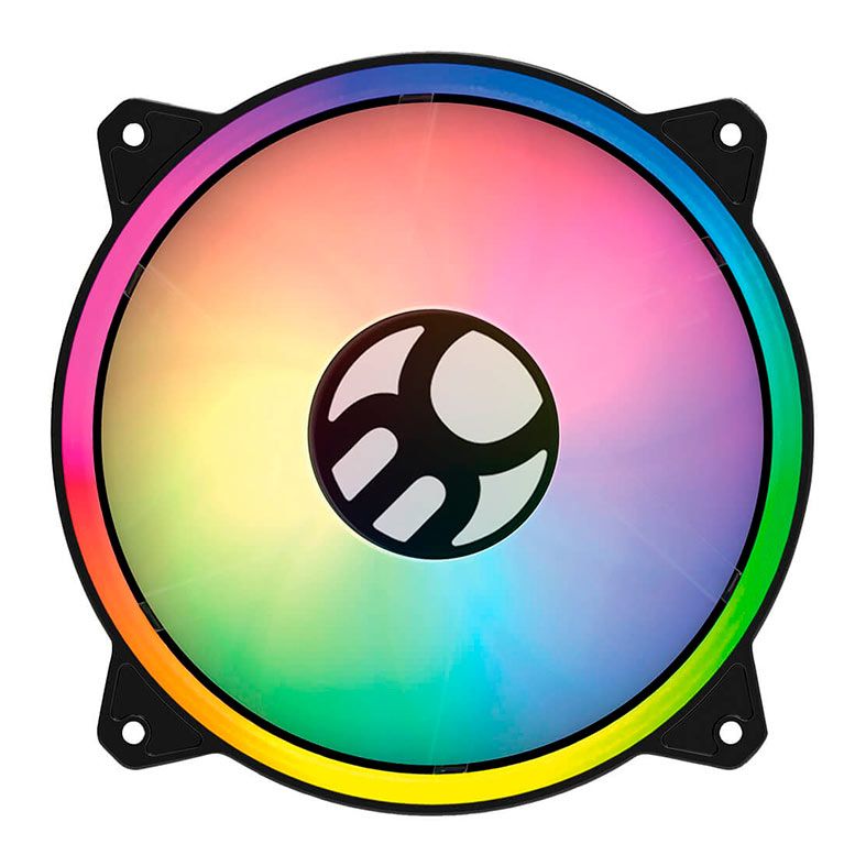 Ventoinha Bluecase BFR-16RGB, RGB, 160mm, Preta, BFR16RGBCASE
