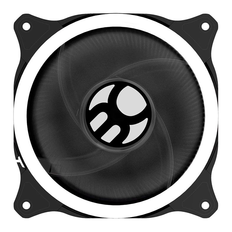 Ventoinha Bluecase BFR-24W, Led Branco, 120mm, Preta, BFR24WCASE