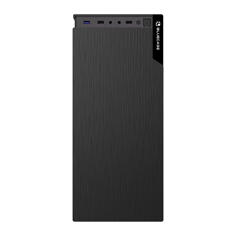 Gabinete Gamer BlueCase BG-030, Mid-Tower, Lateral De Vidro, Preto, BG-030