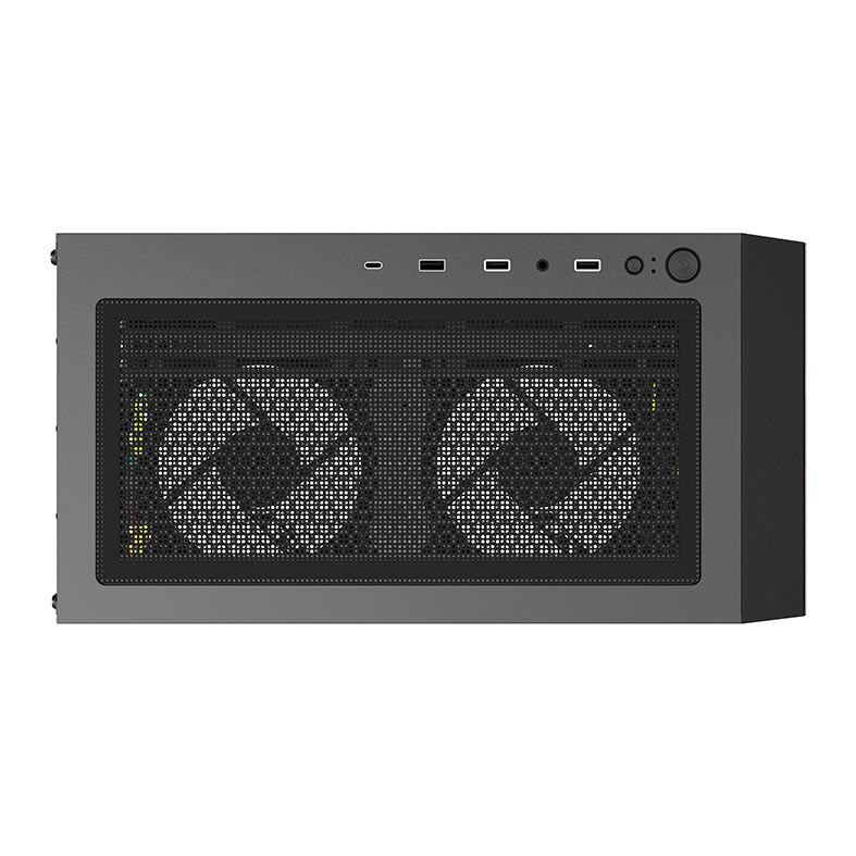Gabinete Gamer Bluecase Onix BG-047, Mid-Tower, Lateral de Vidro, Preto, BG-047BX