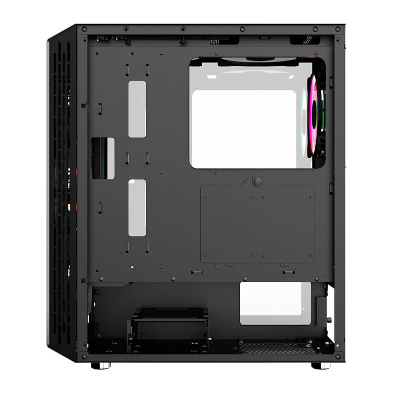 Gabinete Gamer Bluecase Onix BG-047, Mid-Tower, Lateral de Vidro, Preto, BG-047BX