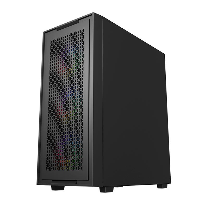 Gabinete Gamer Bluecase X-Frame, Mid-Tower, Lateral de Vidro, Preto, BG-050BX