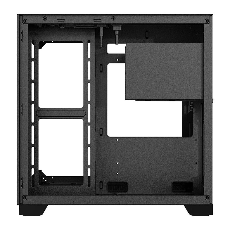 Gabinete Gamer Bluecase Atlantis BG-051, Mid-Tower, Lateral e Frontal de Vidro, Preto, BG-051BX  