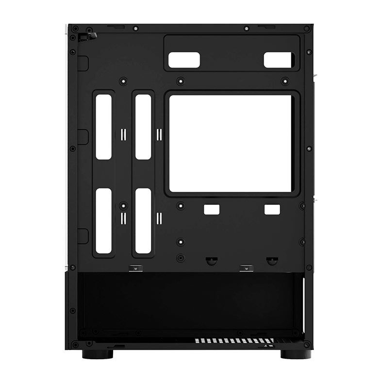 Gabinete Gamer Bluecase Nuker BG-053, Mid Tower, Lateral De Vidro Temperado, Preto, BG-053