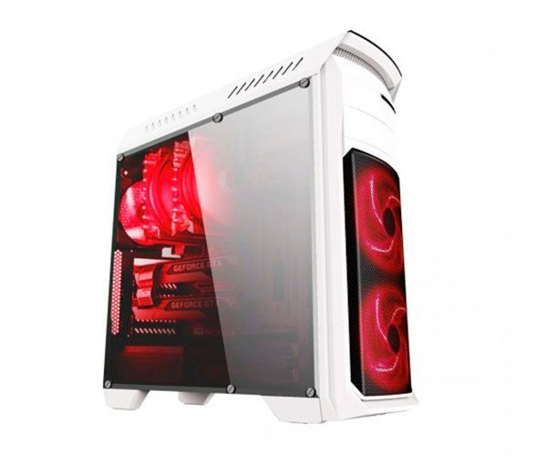 Gabinete Gamer BlueCase C/Janela Branco, BG-110-WH