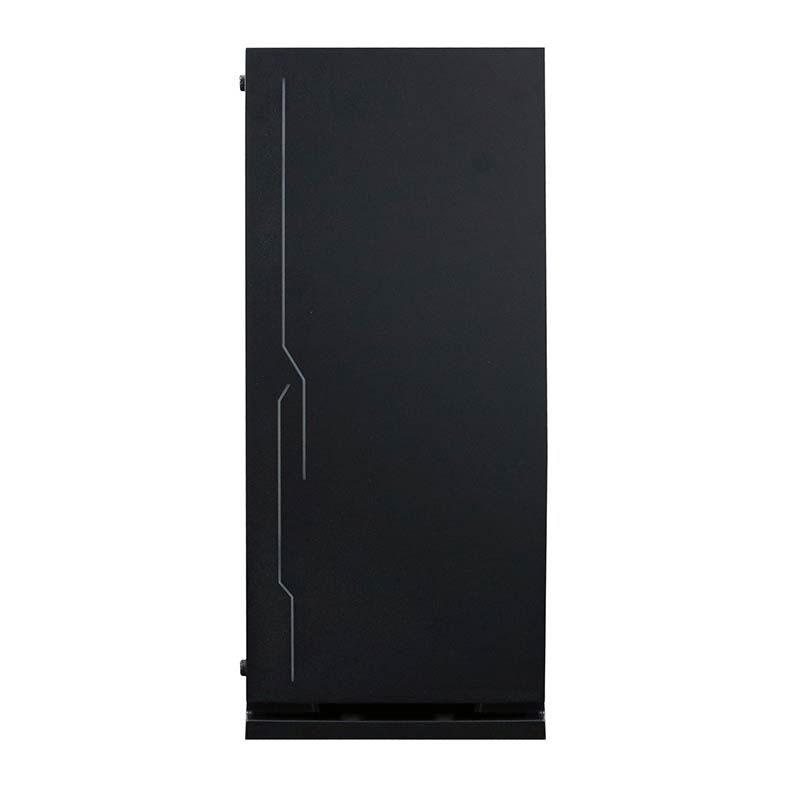 Gabinete BlueCase BG-028 RGB Lateral Acrilico Preto, BG028GCASE