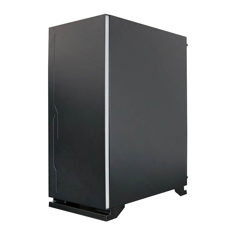 Gabinete BlueCase BG-028 RGB Lateral Acrilico Preto, BG028GCASE