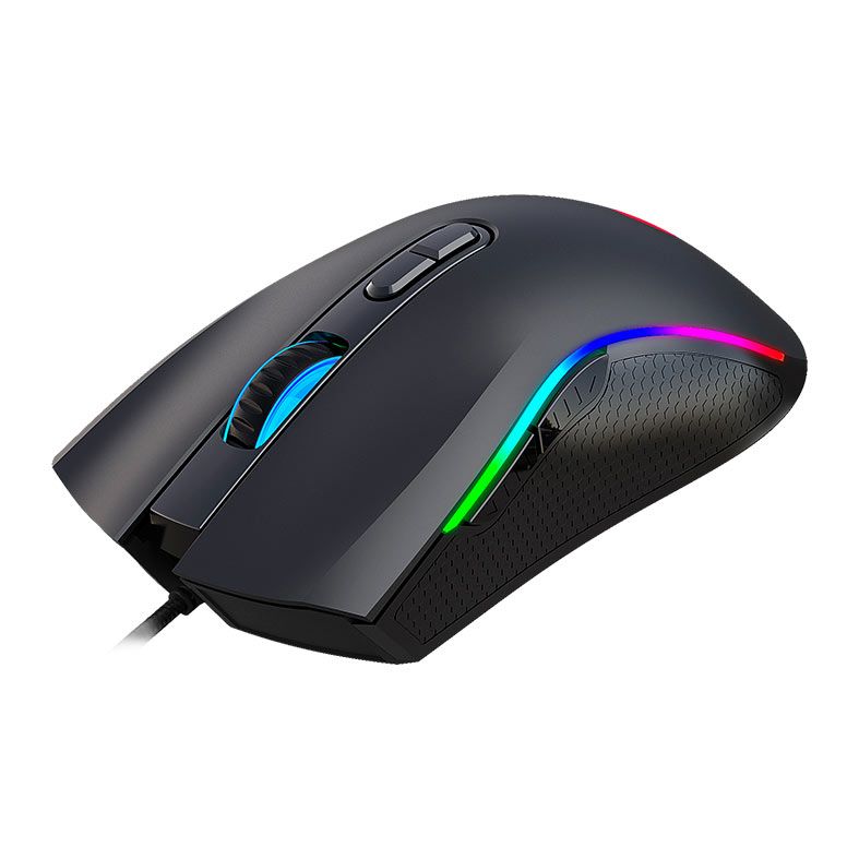 Mouse Gamer Bluecase BGM-03 Byakko, RGB, 10000DPI, 7 Botoes, Preto, BGM03CASE