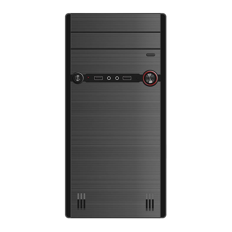 Gabinete Office BlueCase BGSF-001, Mini-Tower, Preto, BGSF-001BX