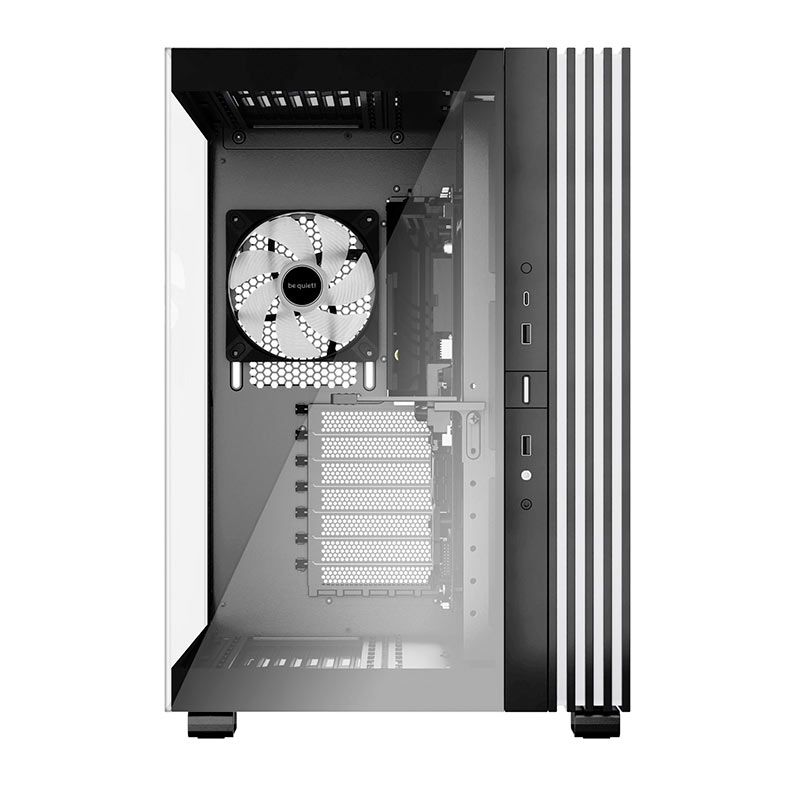 Gabinete Gamer Be Quiet! Light Base 600 LX, ARGB, Mid-Tower, LAteral de Vidro, Com 4 Fans, Preto, BGW67
