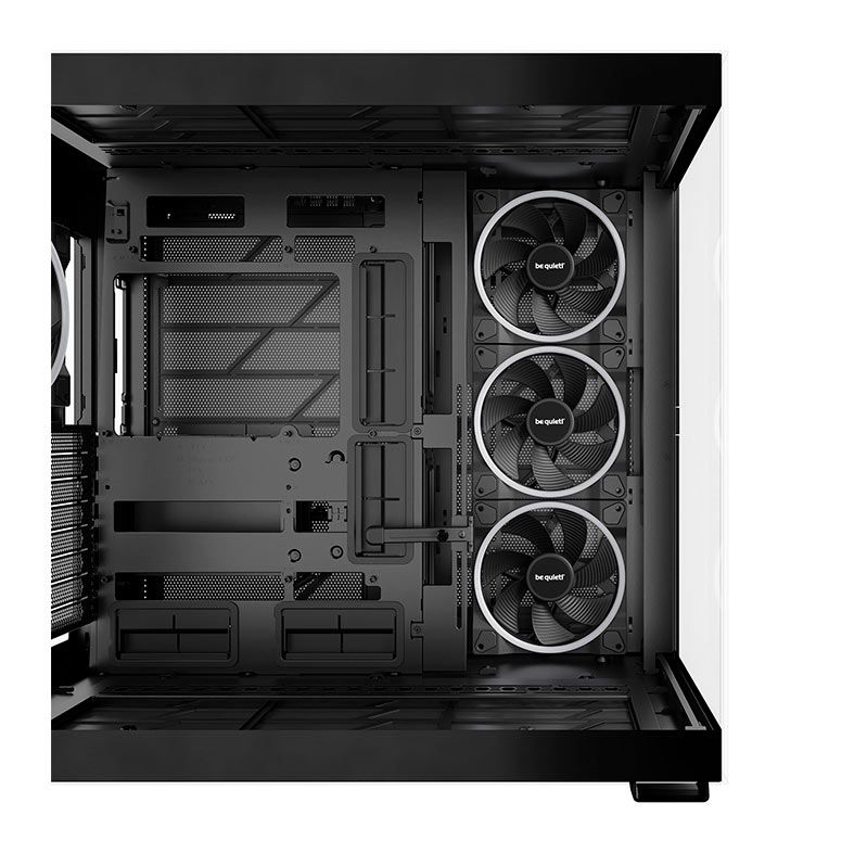 Gabinete Gamer Be Quiet! Light Base 900 FX, ARGB, Full-Tower, Lateral de Vidro, Com 4 Fans, Preto, BGW71