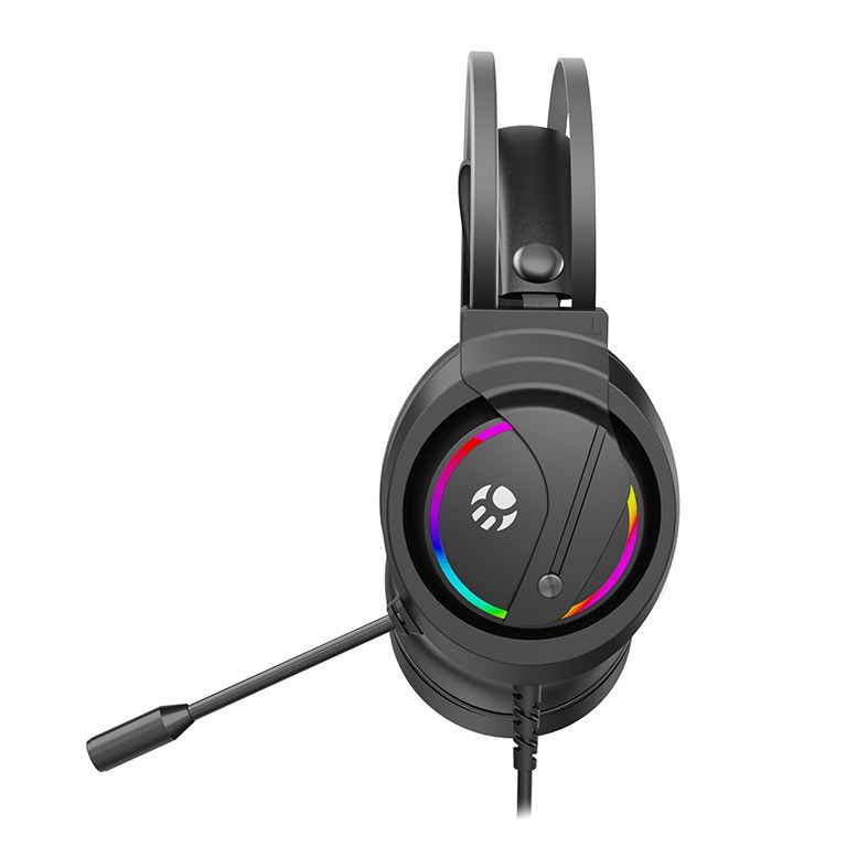 Headset Gamer Bluecase BHG-501, RGB, Drivers 50mm, Preto, BHG501CASE