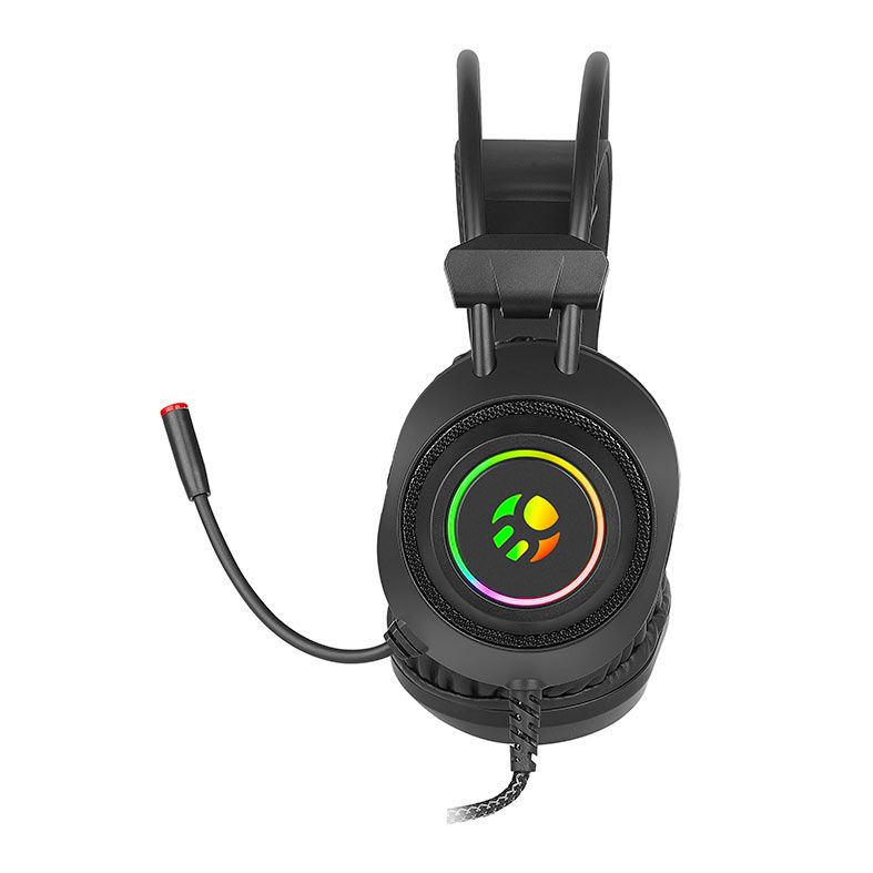 Headset Gamer Bluecase Bluewaves, RGB, Drivers 50mm, Preto, BHG502CASE