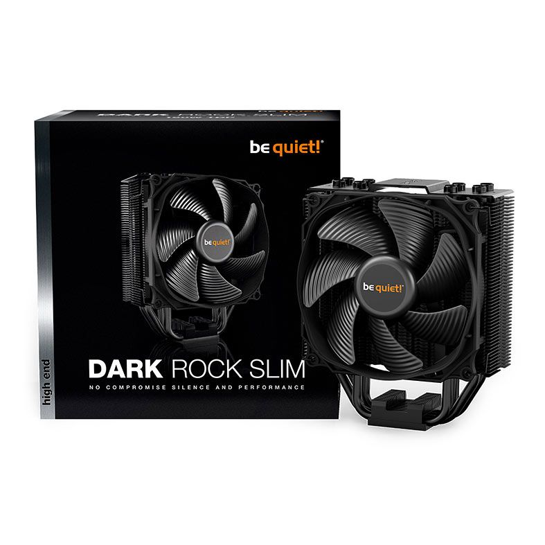 Cooler Para Processador Be Quiet! Dark Rock Slim, 120mm, Preto, BK024