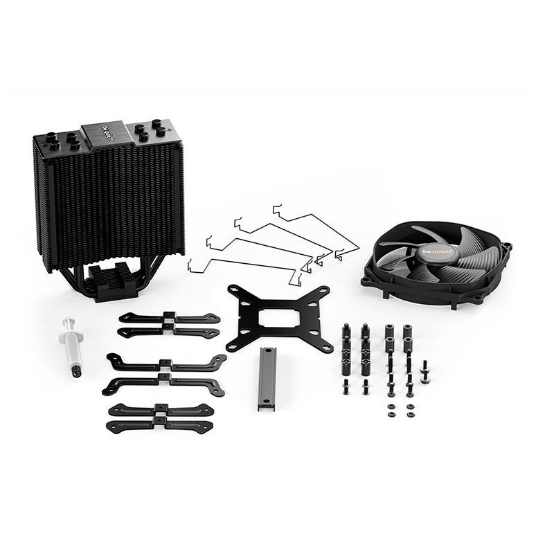 Cooler Para Processador Be Quiet! Dark Rock Slim, 120mm, Preto, BK024