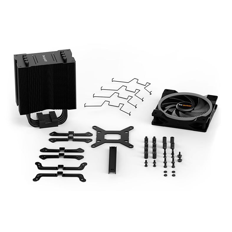 Cooler Para Processador Be Quiet! Pure Rock 2 FX, ARGB, 120mm, Preto, BK033
