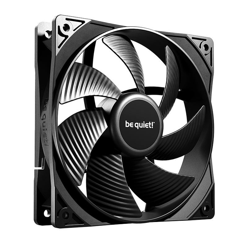 Ventoinha Be Quiet! Pure Wings 3, 1x120mm, Preto, BL104