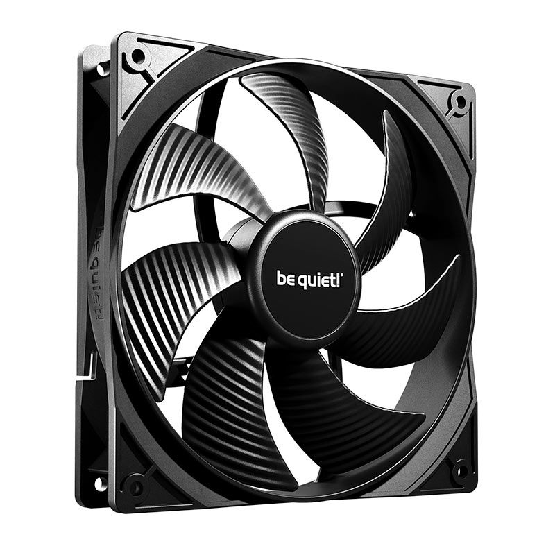 Ventoinha Be Quiet! Pure Wings 3, 1x140mm, Preto, BL107