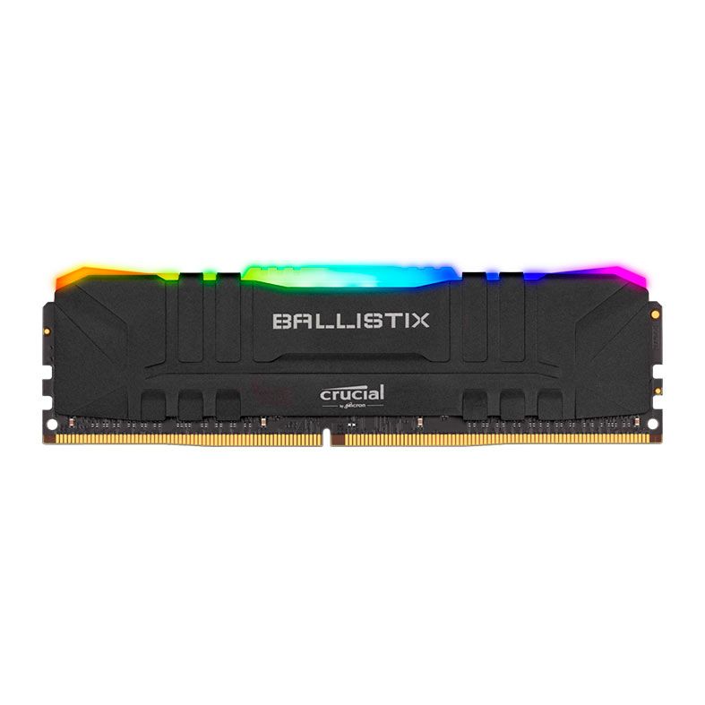 Memoria Crucial Ballistix, 16GB (1x16GB), DDR4, 3200MHz, C16, Preto, BL16G32C16U4BL
