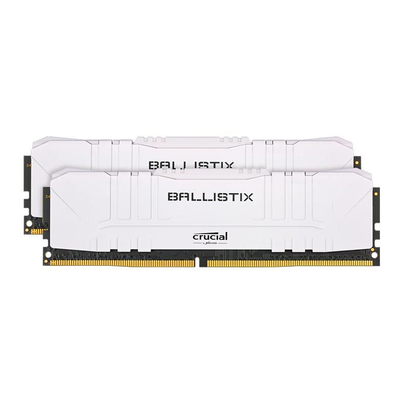 Memoria Crucial Ballistix 16GB (2x8) DDR4 3200Mhz Branca, BL2K8G32C16U4W